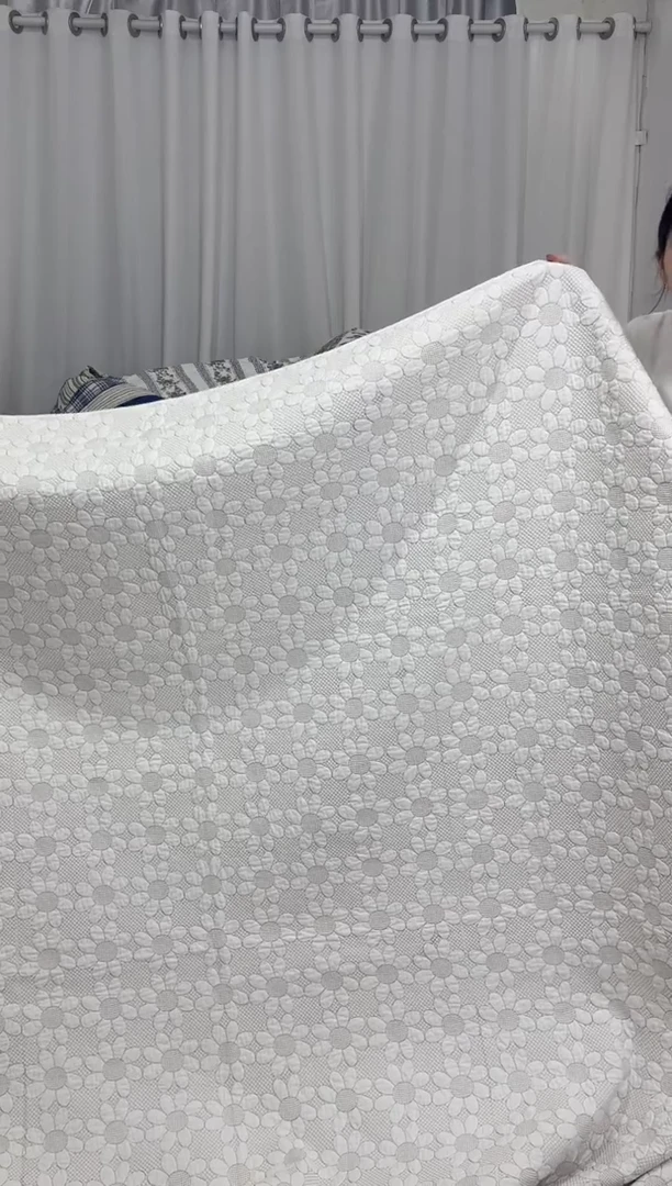 棉220*250白色太阳花