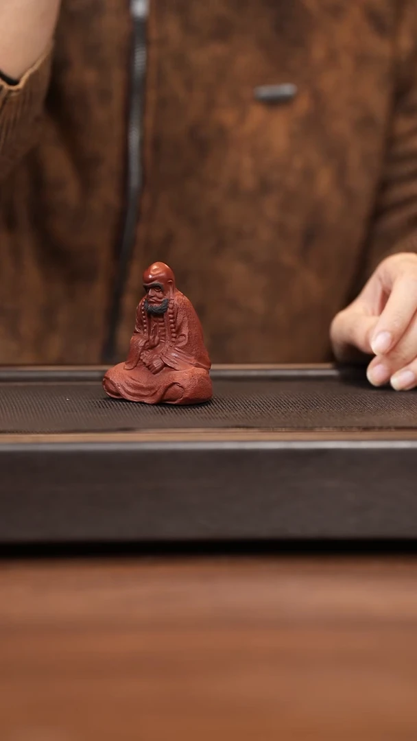 茶壶紫砂月亮紫砂 达摩