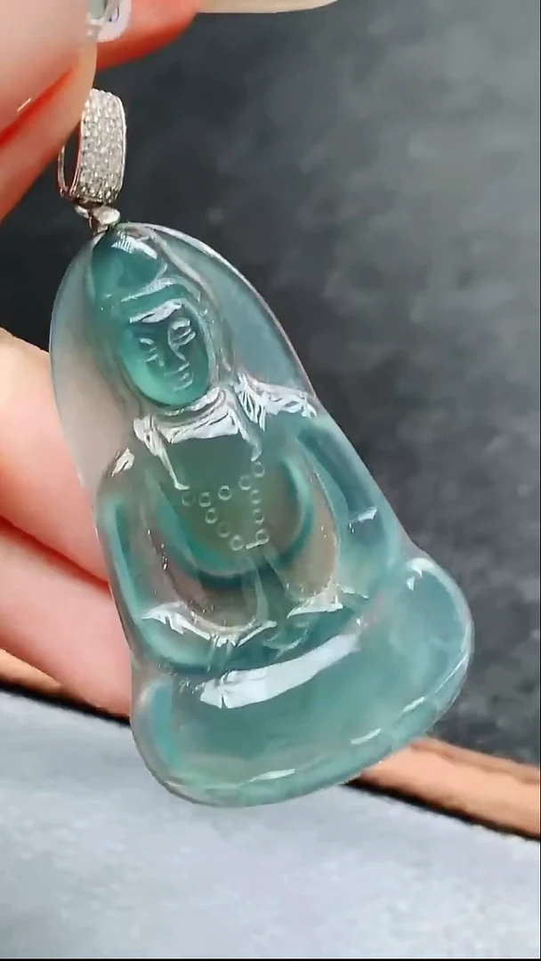 未镶嵌挂件翡翠天然翡翠