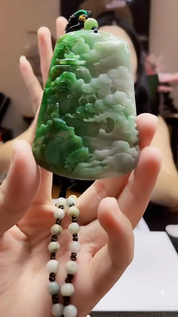 未镶嵌定制翡翠吊坠107