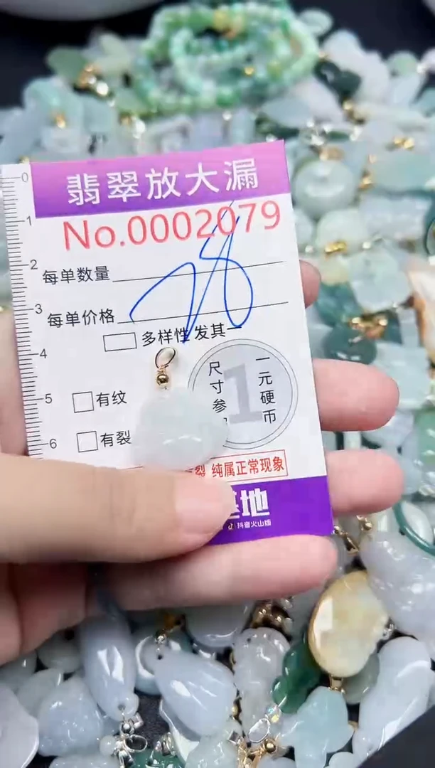 颈饰未镶嵌翡翠2079