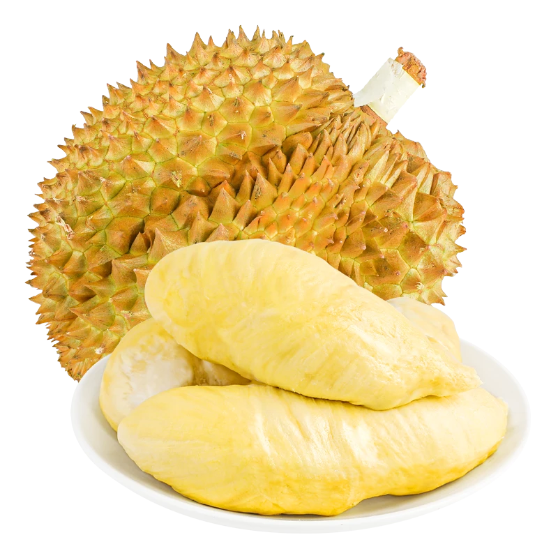 开口熟金枕鲜榴莲约6斤/个 核小榴莲同城配送金枕泰国越南