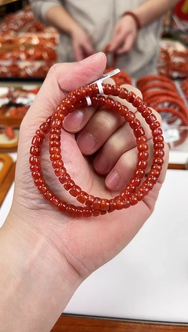 【闪购商品】南红玛瑙隔片手串5.9-6+未镶嵌（多样式发其一）