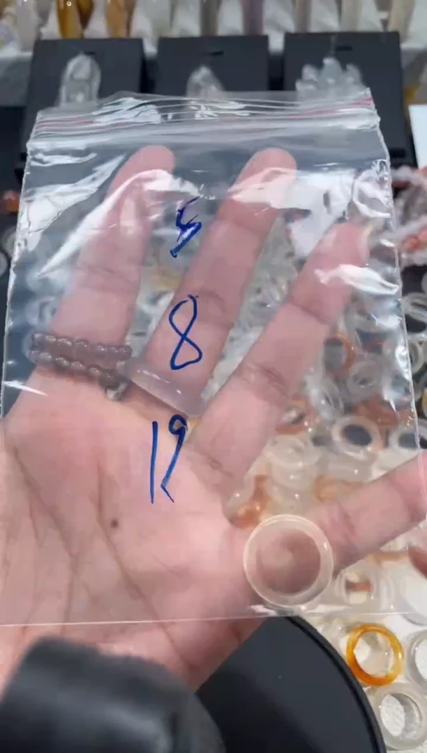玛瑙/玉髓戒指未镶嵌5