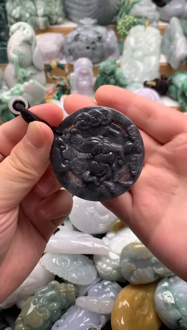 吊坠(不含链)未镶嵌翡翠1