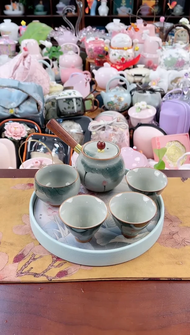 【闪购商品】瓷片茶具：库存仅剩1件