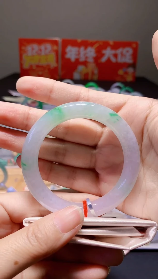 未镶嵌手镯翡翠翡翠手镯圈口53.4-t55