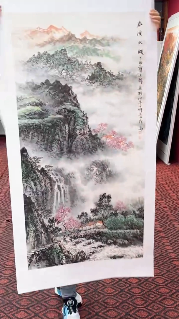国画绘画山水花鸟