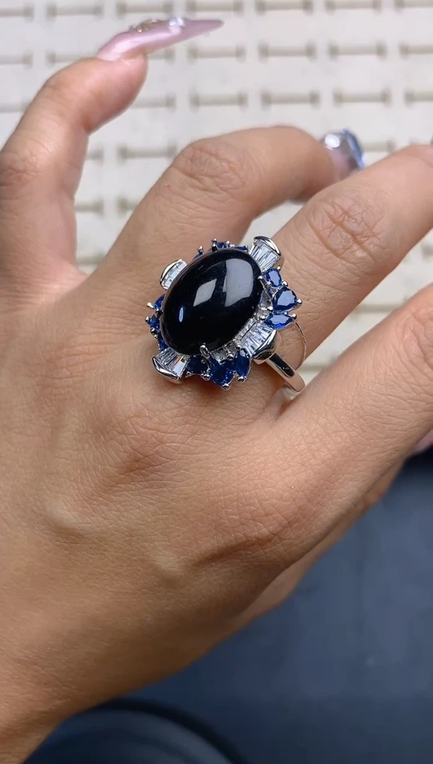 翡翠裸石天然翡翠蛋面12