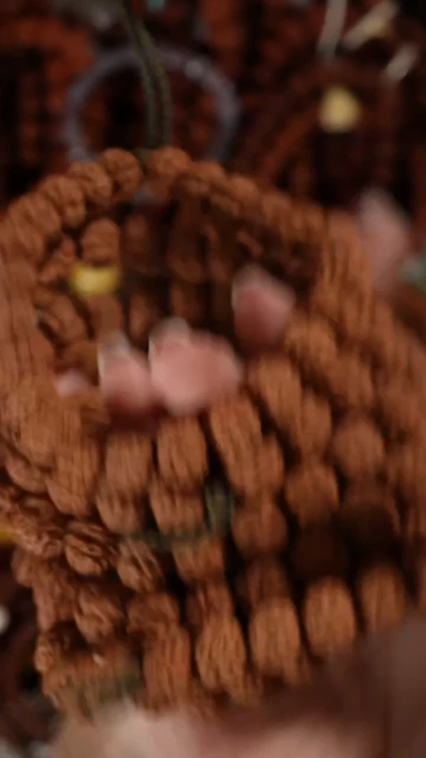 吊坠金刚菩提【体验就完了】黄点霸王花大尺寸手持