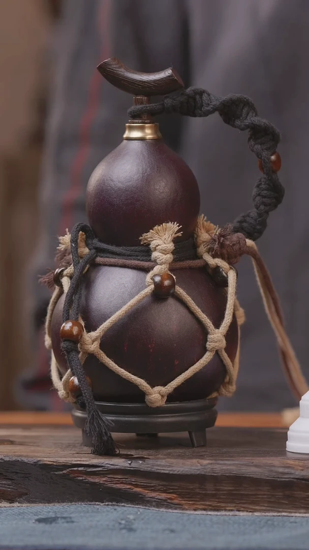 1736号精品大漆葫芦防腐防渗装水茶酒