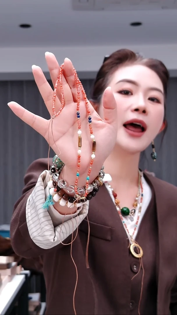 颈饰未镶嵌南红玛瑙2723南红项链