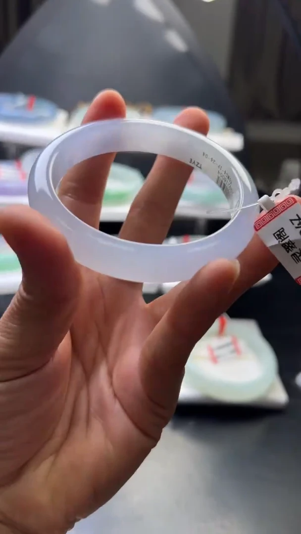 未镶嵌手镯翡翠翡翠手镯3 圈口60