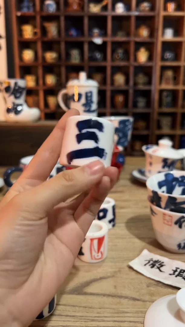 【闪购商品】观云听雨原创手绘茶具