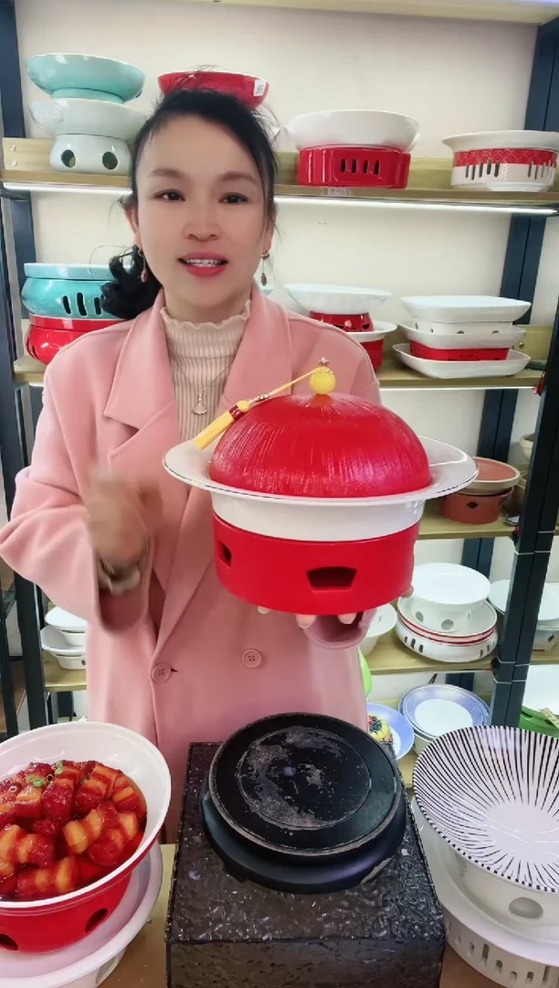 【闪购商品】陶瓷红色官帽