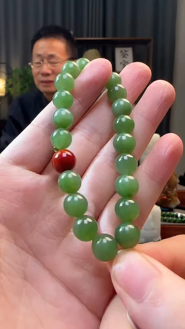 吊坠(不含链)未镶嵌和田玉手串卡9
