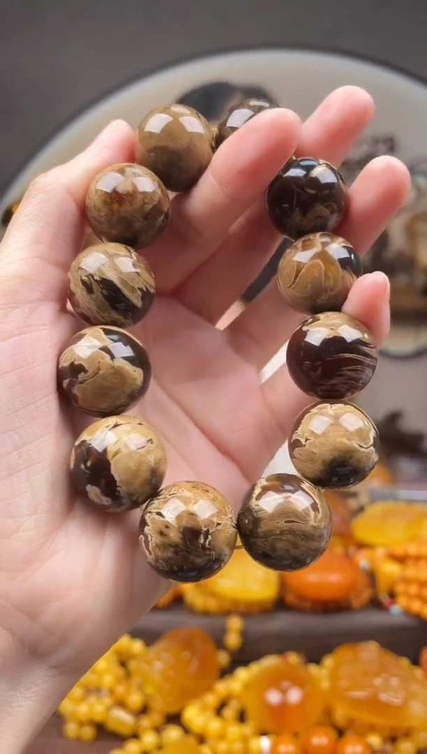 裸石琥珀未镶嵌首饰 假1赔4 （多样性发货1件