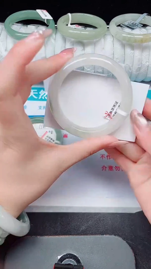 未镶嵌手镯石英质玉119-54/55