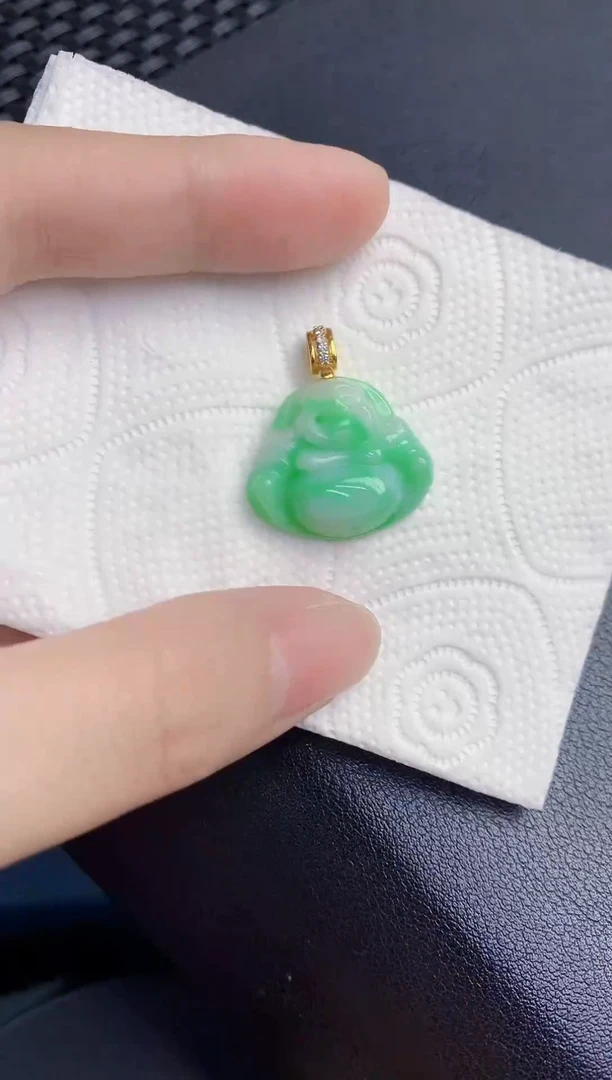 颈饰未镶嵌翡翠天然翡翠缅甸A货