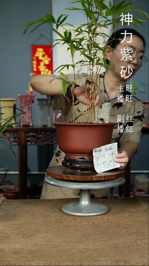 紫砂花盆1266+S紫砂花盆紫砂