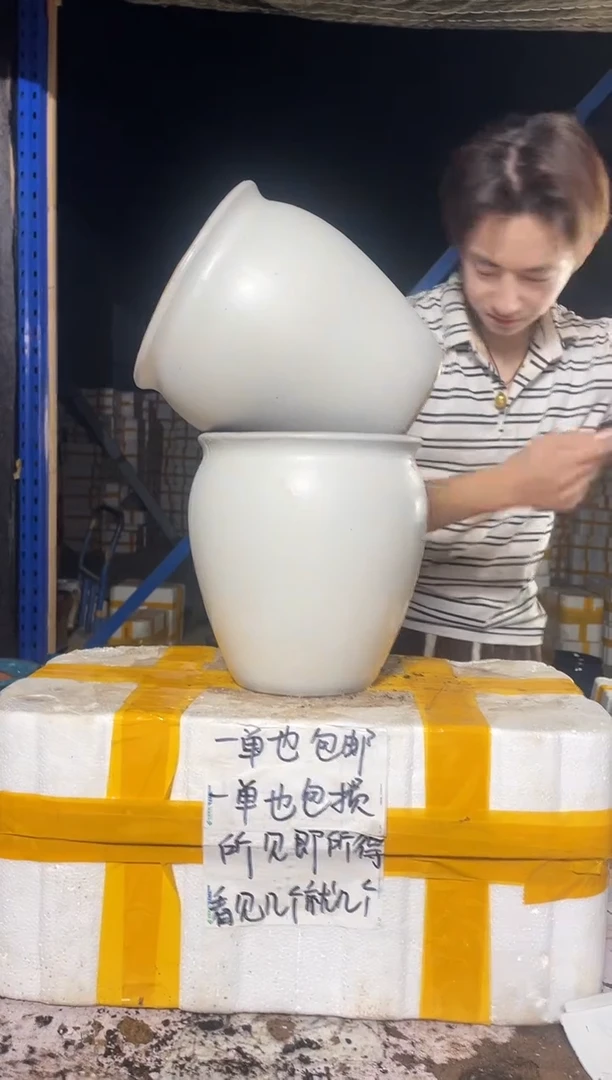 紫砂花盆紫砂花盆宜兴紫砂粗陶花盆19*21
