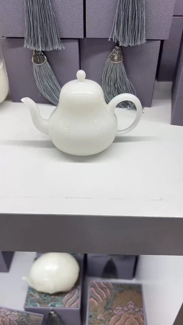 龙泉云间青瓷小米茶器