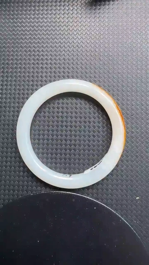 和田玉手镯未镶嵌433圈口56.9