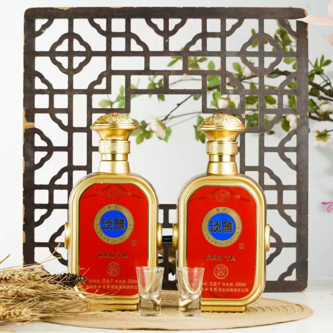 韩班长2瓶装浓香型52度固态发酵白酒送锅一个52度500ml*2