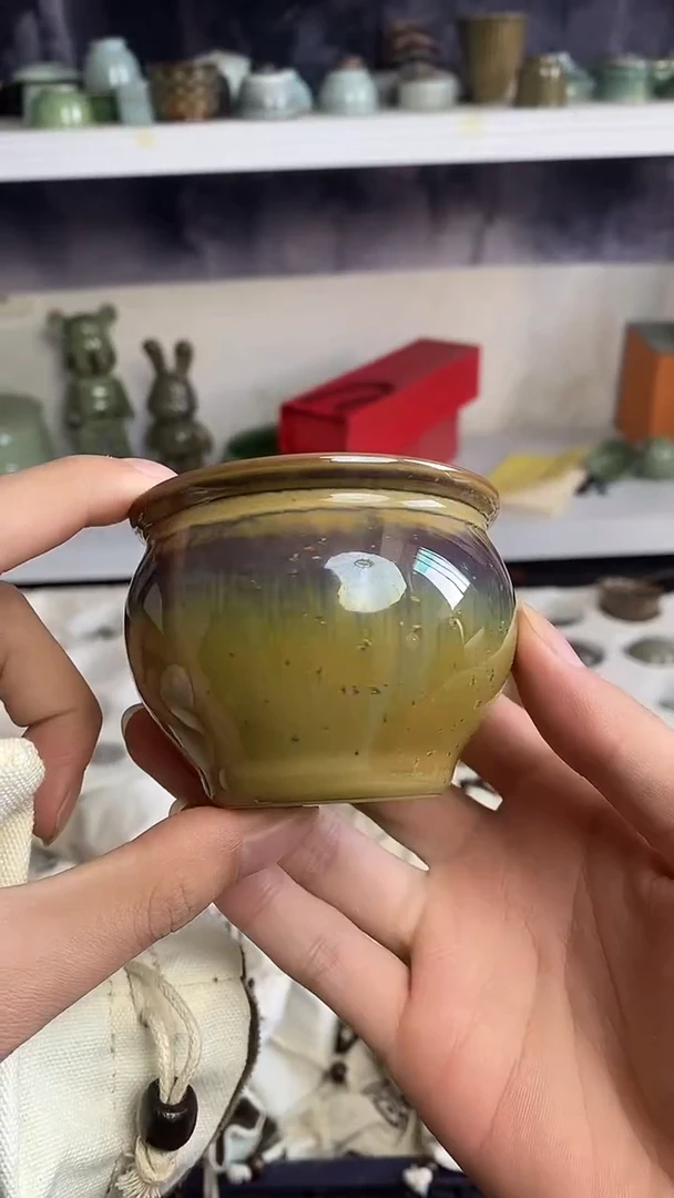 【山隐青瓷】气烧杯子    全品