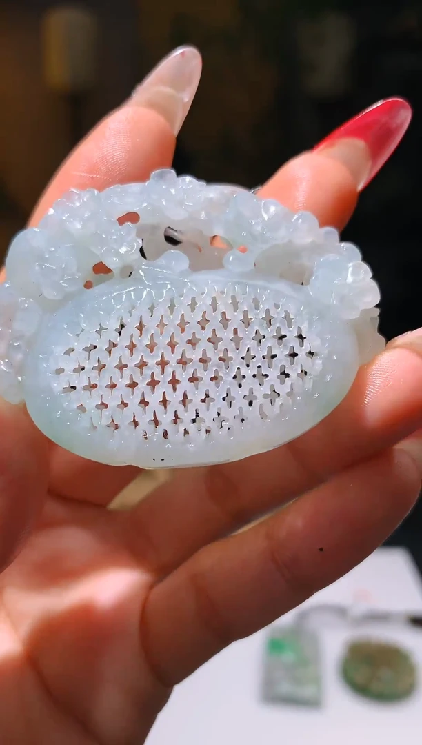 【闪购商品】定制翡翠未镶嵌L-@@QJYD12148