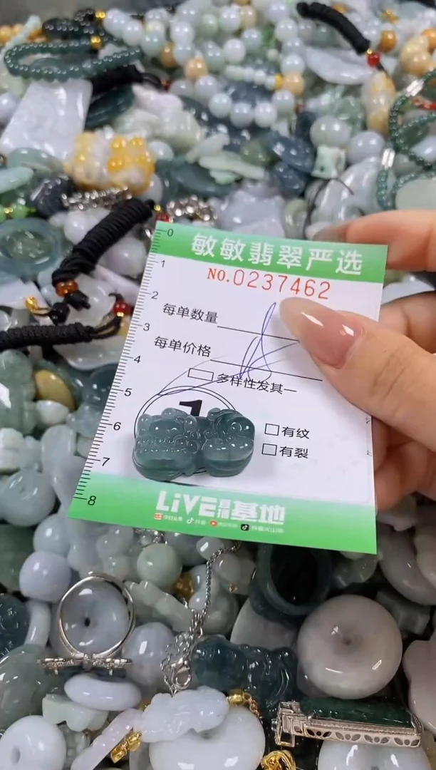 翡翠未镶嵌颈饰闪购0237462多样性发其一