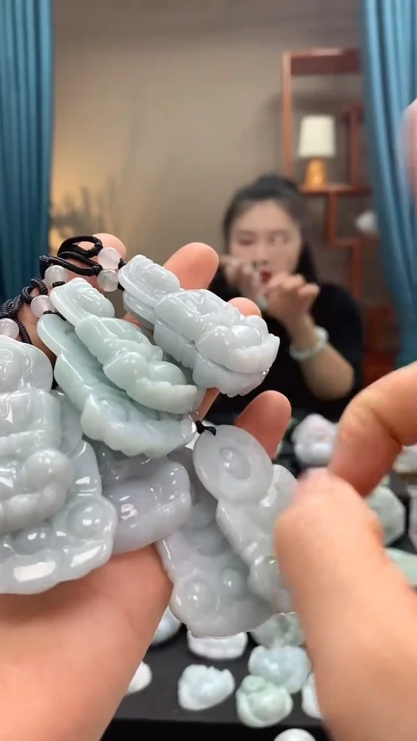 颈饰未镶嵌翡翠0158观音  多样性发一件