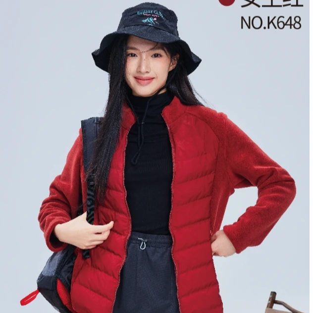 情侣款三防巨暖羽绒万能衣外套K648