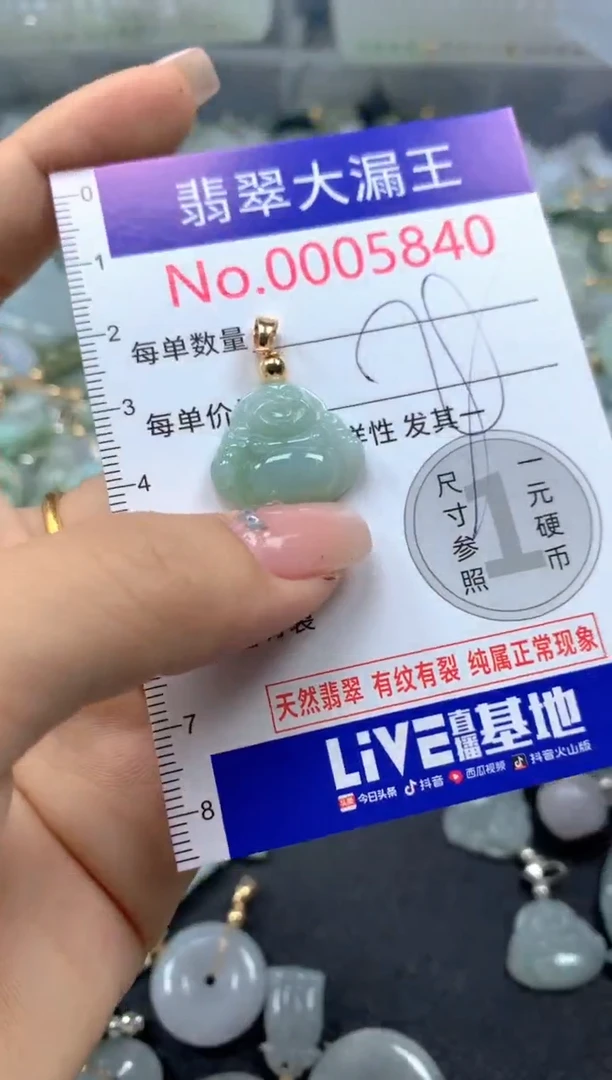 颈饰未镶嵌翡翠5840