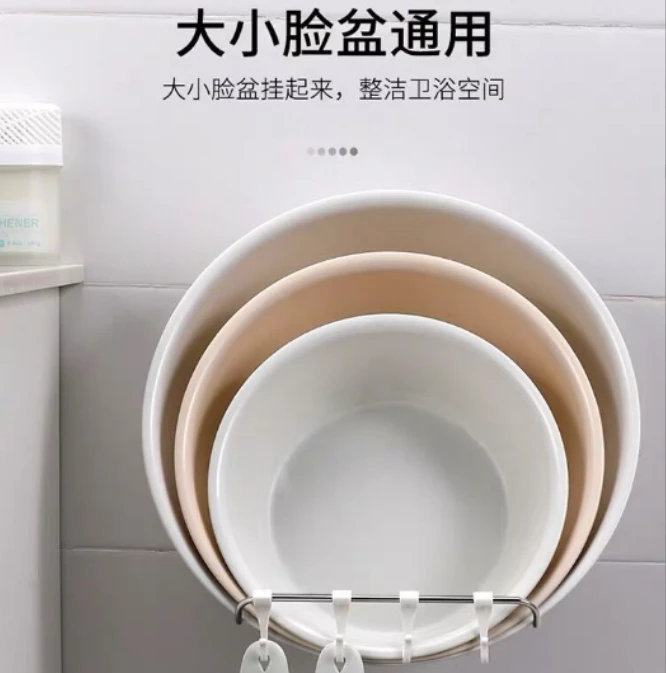 脸盆架子打孔卫生间置物架洗脸盆收纳架壁挂毛巾架壁挂脸盆免打孔