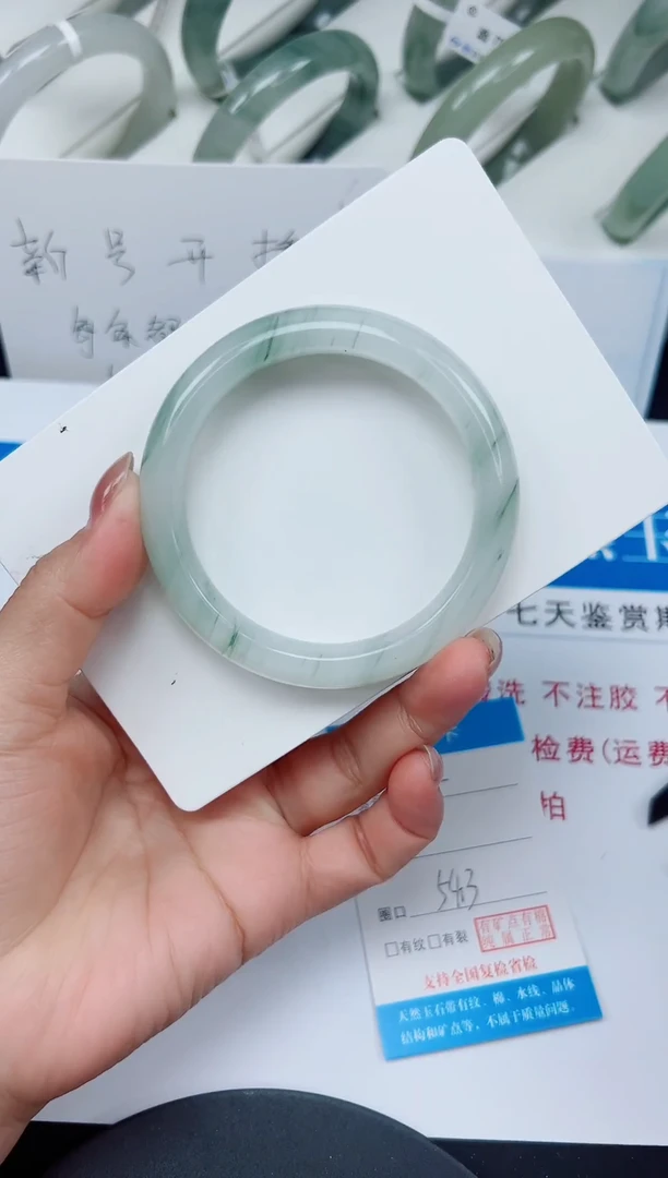 未镶嵌手镯石英质玉74-54/55