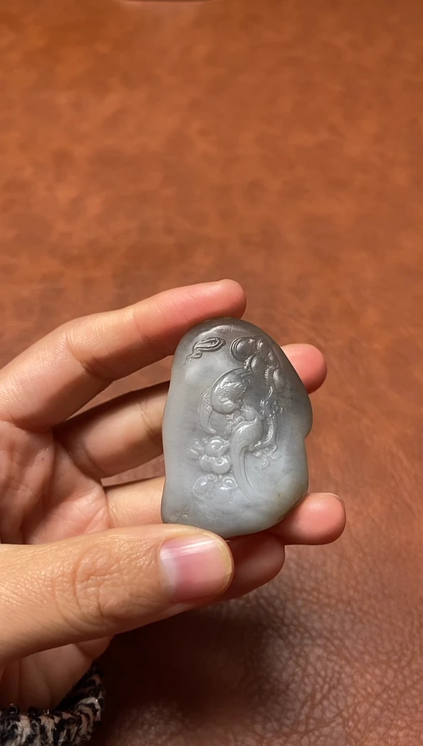 颈饰未镶嵌和田玉和田玉喜上眉梢