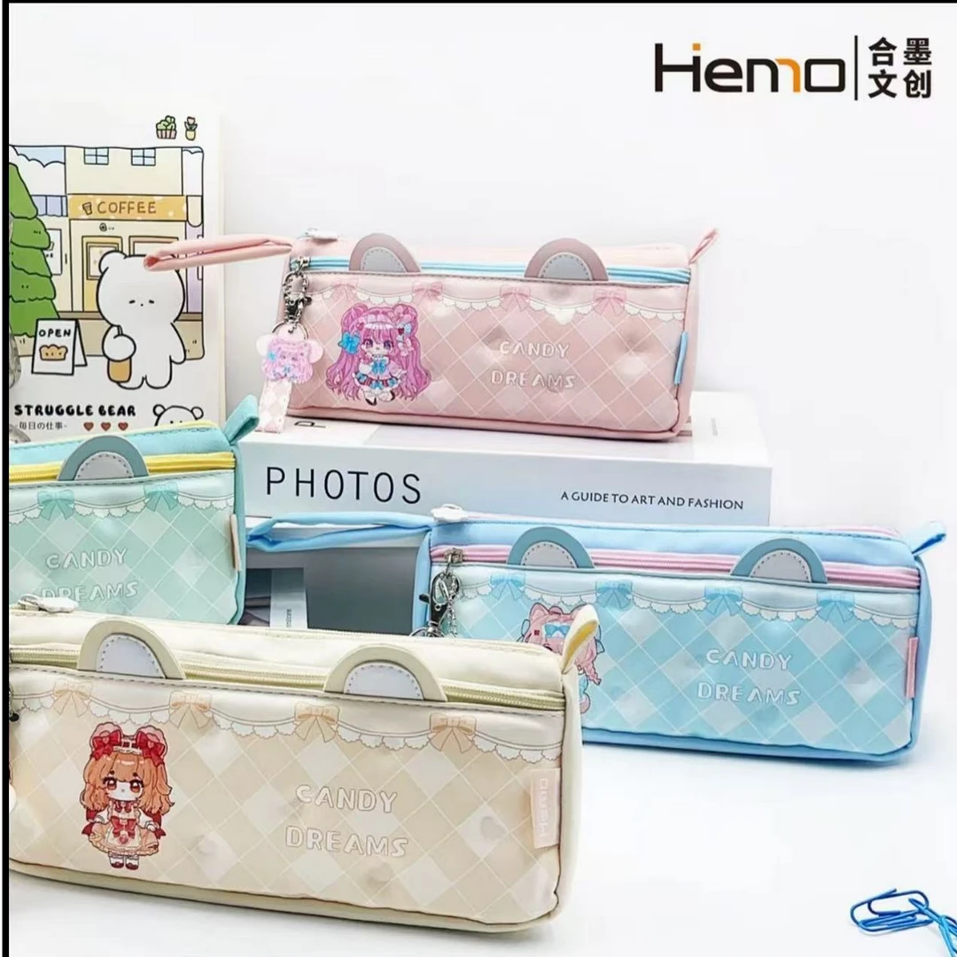合墨HM-1049妮可日记解压笔袋女宝一个随机发