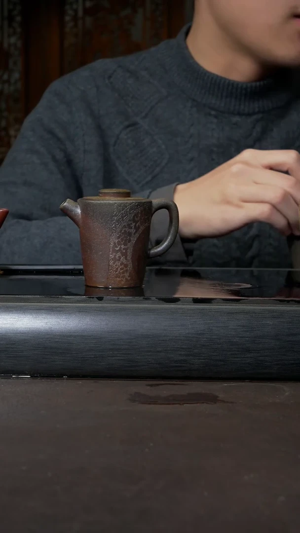 【闪购商品】紫砂茶壶柴烧 小壶 100cc 42