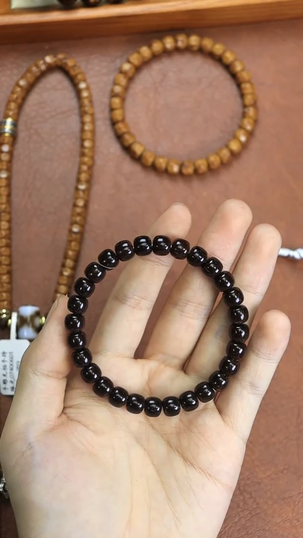 手串紫金鼠椰蒂老型单圈叠戴款