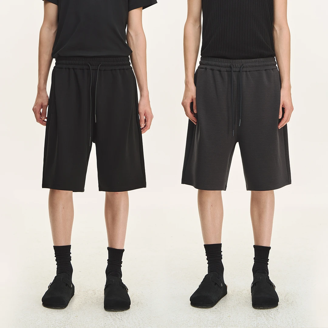 CLIMAX VISION干爽亲肤莫代尔零感空气层结构针织短裤男五分裤