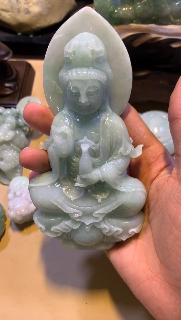 未镶嵌挂件翡翠用****3翡翠摆件