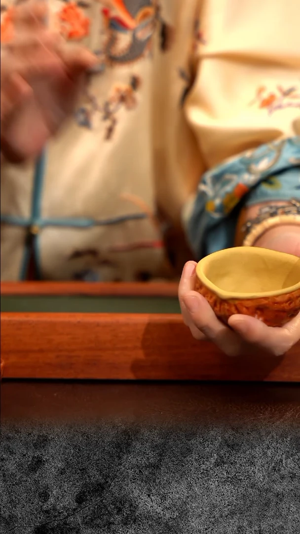 紫砂 宜兴紫砂 核桃杯