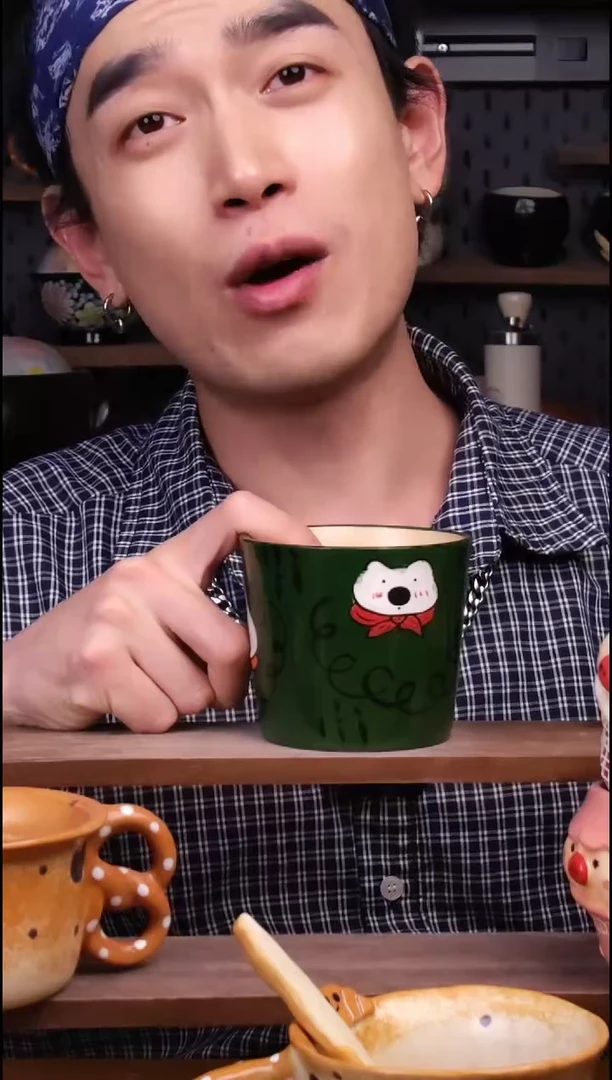 杯子景德镇可爱设计师款陶瓷
