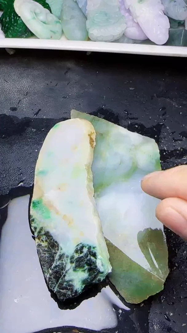 未镶嵌挂件翡翠110