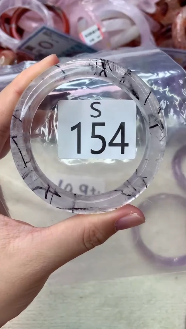 未镶嵌手镯水晶S154-55