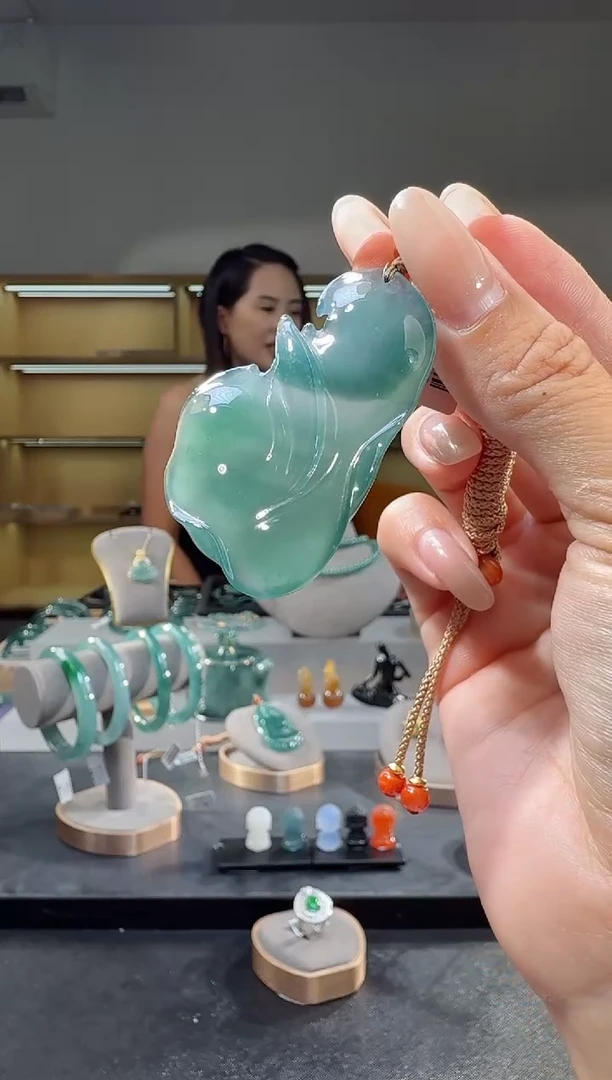 吊坠(不含链)未镶嵌翡翠鱼