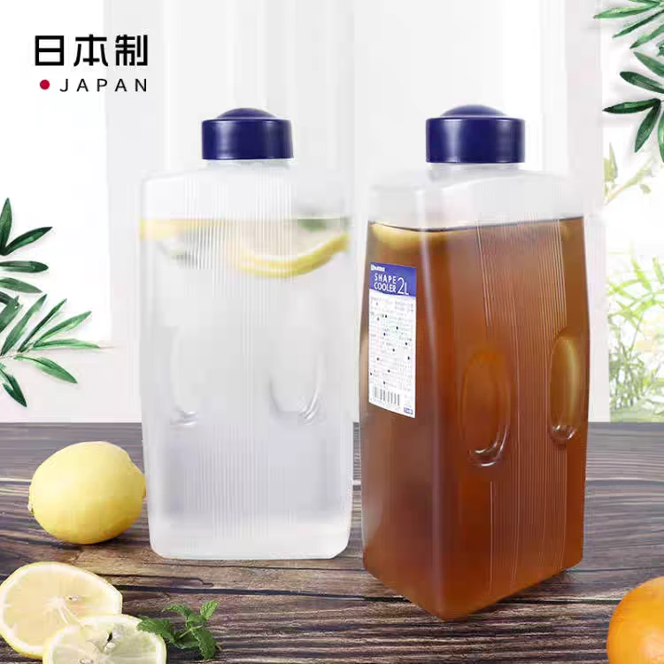 日本冷水杯壶耐高温凉水杯壶大容量果汁茶壶冷水杯冰箱冷藏冷泡壶