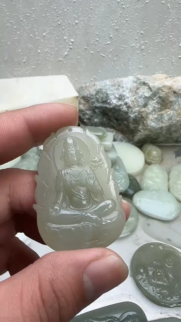 颈饰未镶嵌和田玉7