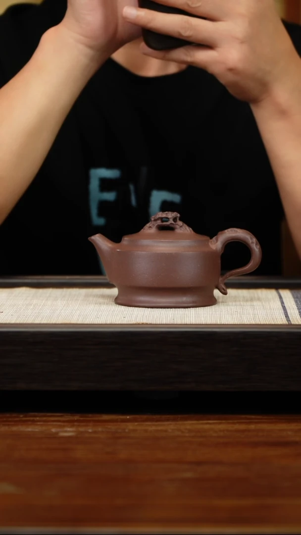 茶壶紫砂四底磐石200